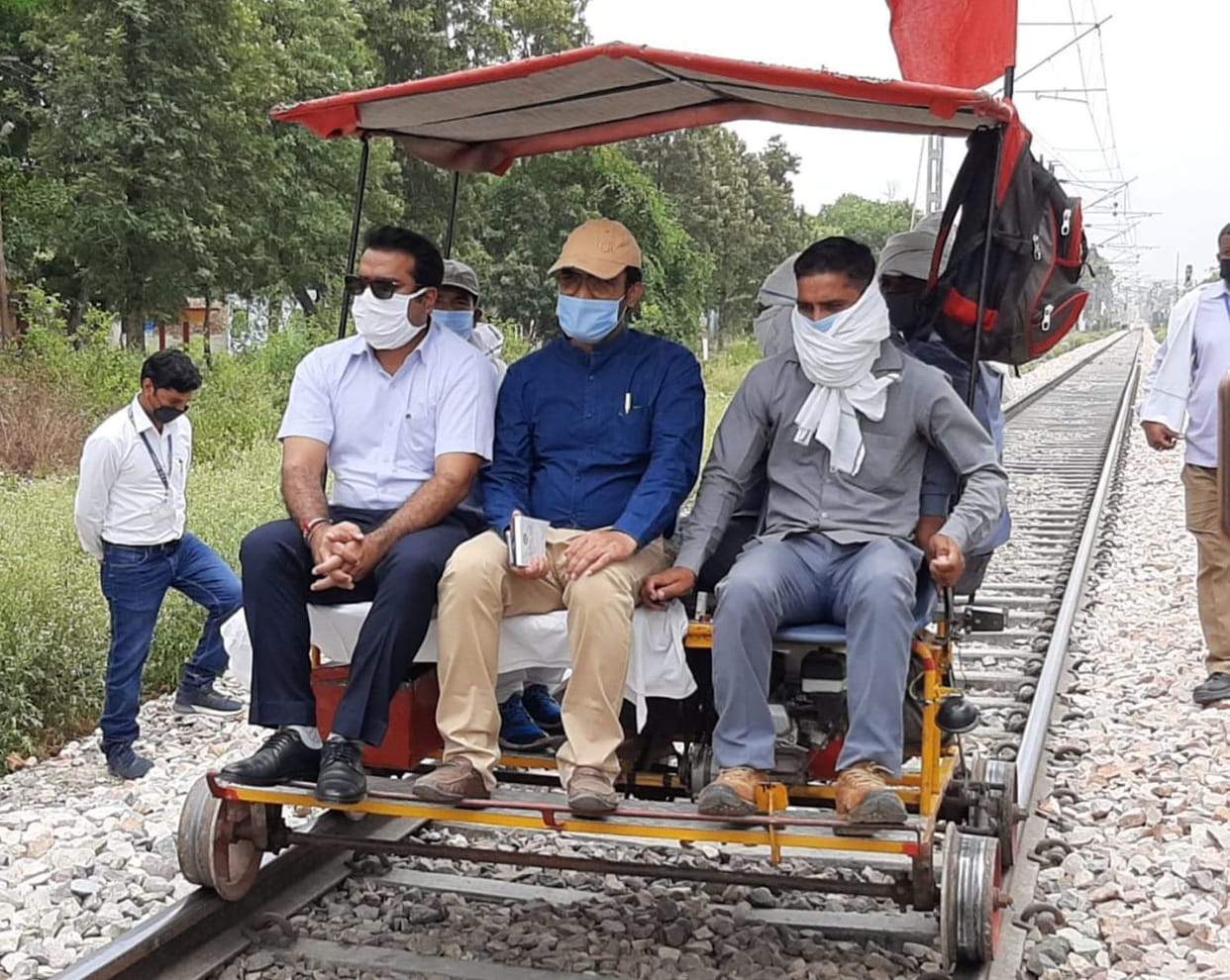 Underpass will soon be built on Mamapur railway crossing