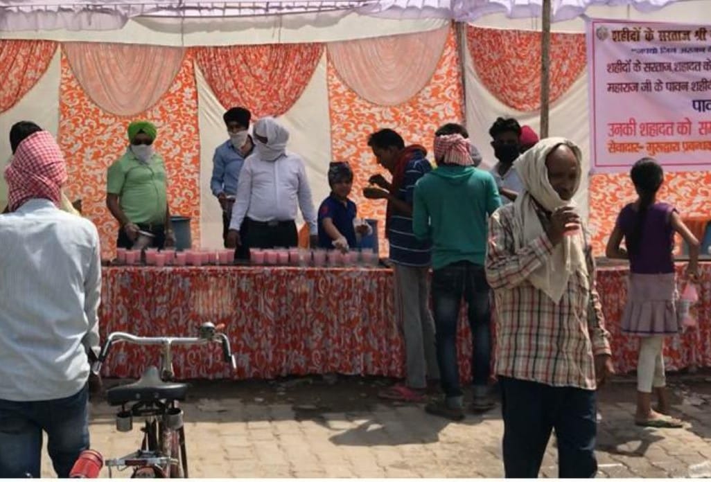 Sikh community celebrated the martyrdom day of Guru Arjun Dev