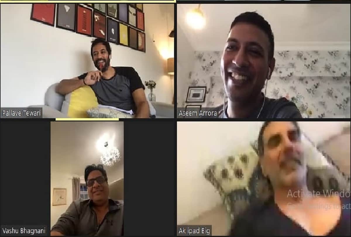 Akshay Kumar discuss his upcoming film Bell Bottom Script during lockdown
