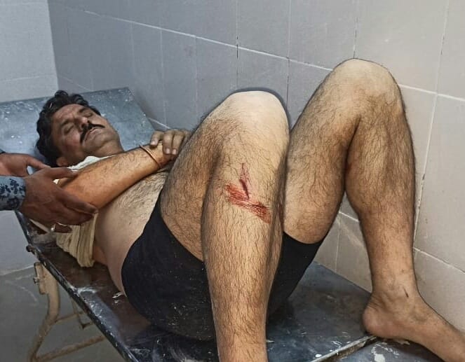 The robbers bled the committee clerk