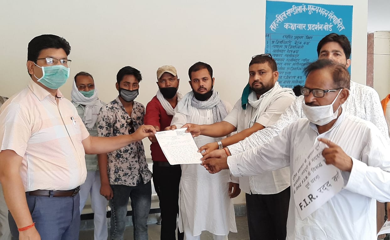 Take back the case filed against those who distributed food to the workers in the train