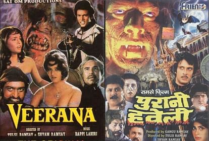 Bollywood horror film these are Do Gaz Zameen Ke Neeche Veerana Purani Haveli Bandh Darwaza and Dak Bangla 90s horror movies