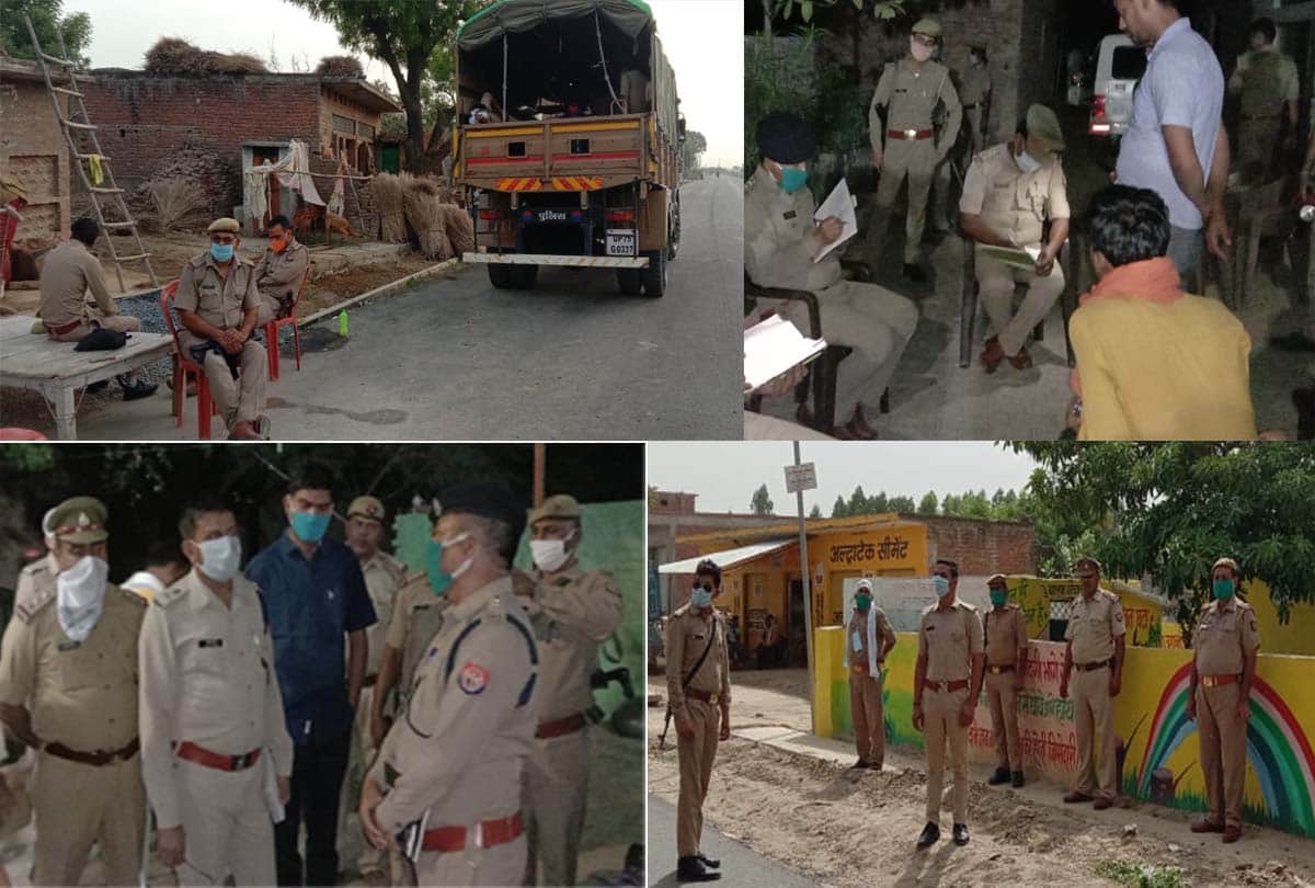 violence in kannauj pac active after violence stone throwing and firing between two sides in land dispute