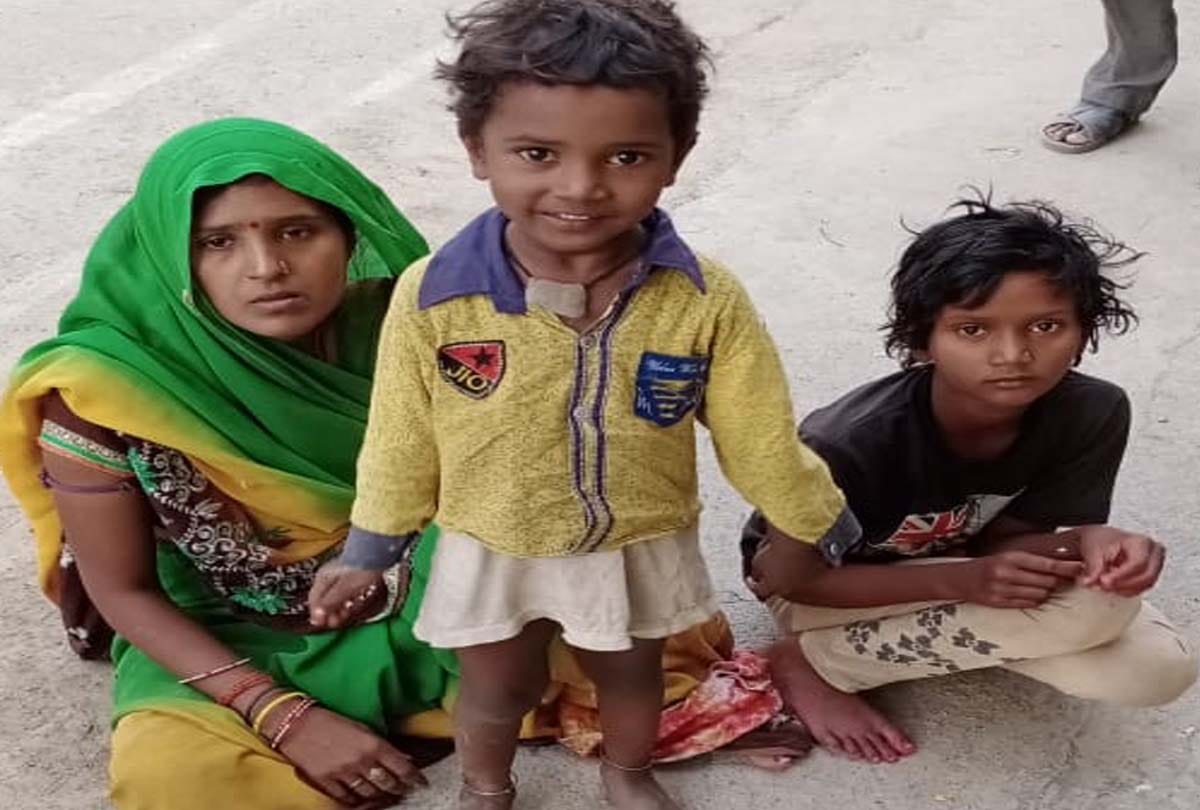 Banda's laborer dies in Ghaziabad, wife brought dead body of husband in village