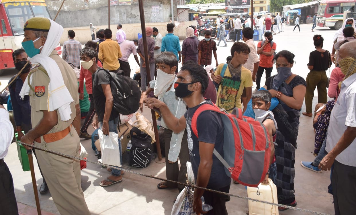 2964 migrant workers reached roadways in 24 hours