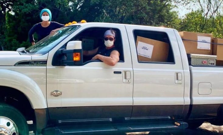 Matthew McConaughey and His Wife Camila Alves donates 1,10,000 masks to Texas hospitals