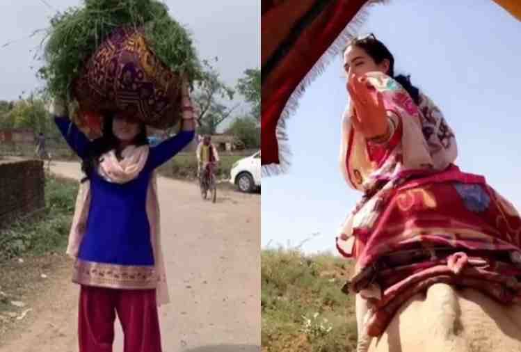 sara ali khan share video on different states experience