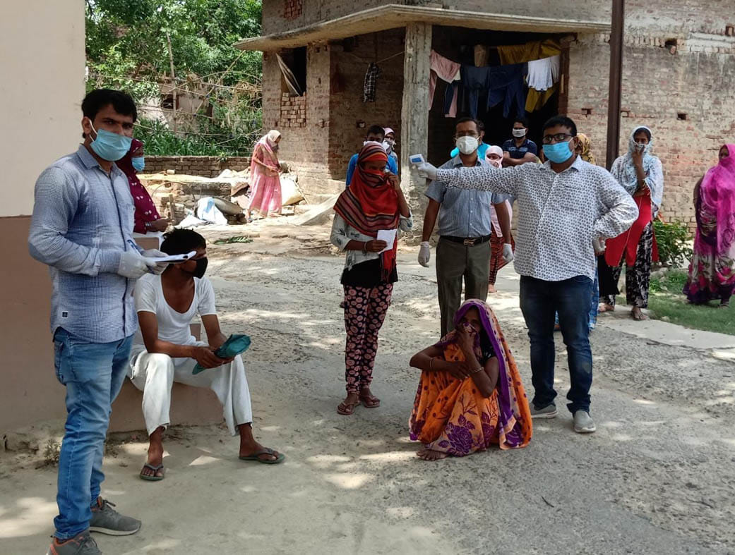ill person dead, three days ago returned from mumbai