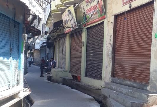 Police closed shops