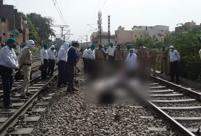 Agra Traffic Police Cosnstable Died From Cut Train