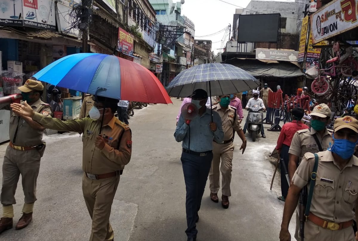 gorakhpur all shop open latest photos lockdown 4.0 guideline, 27 may latest news