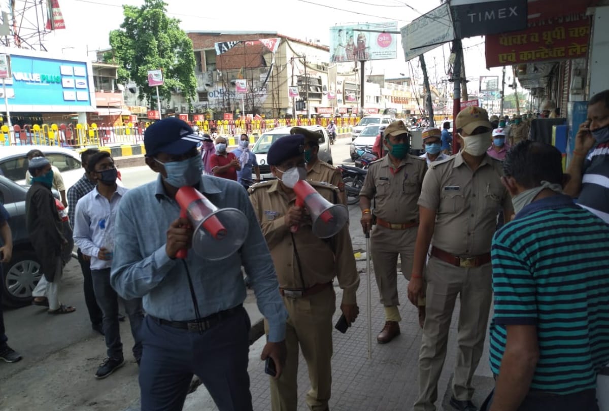 gorakhpur all shop open latest photos lockdown 4.0 guideline, 27 may latest news