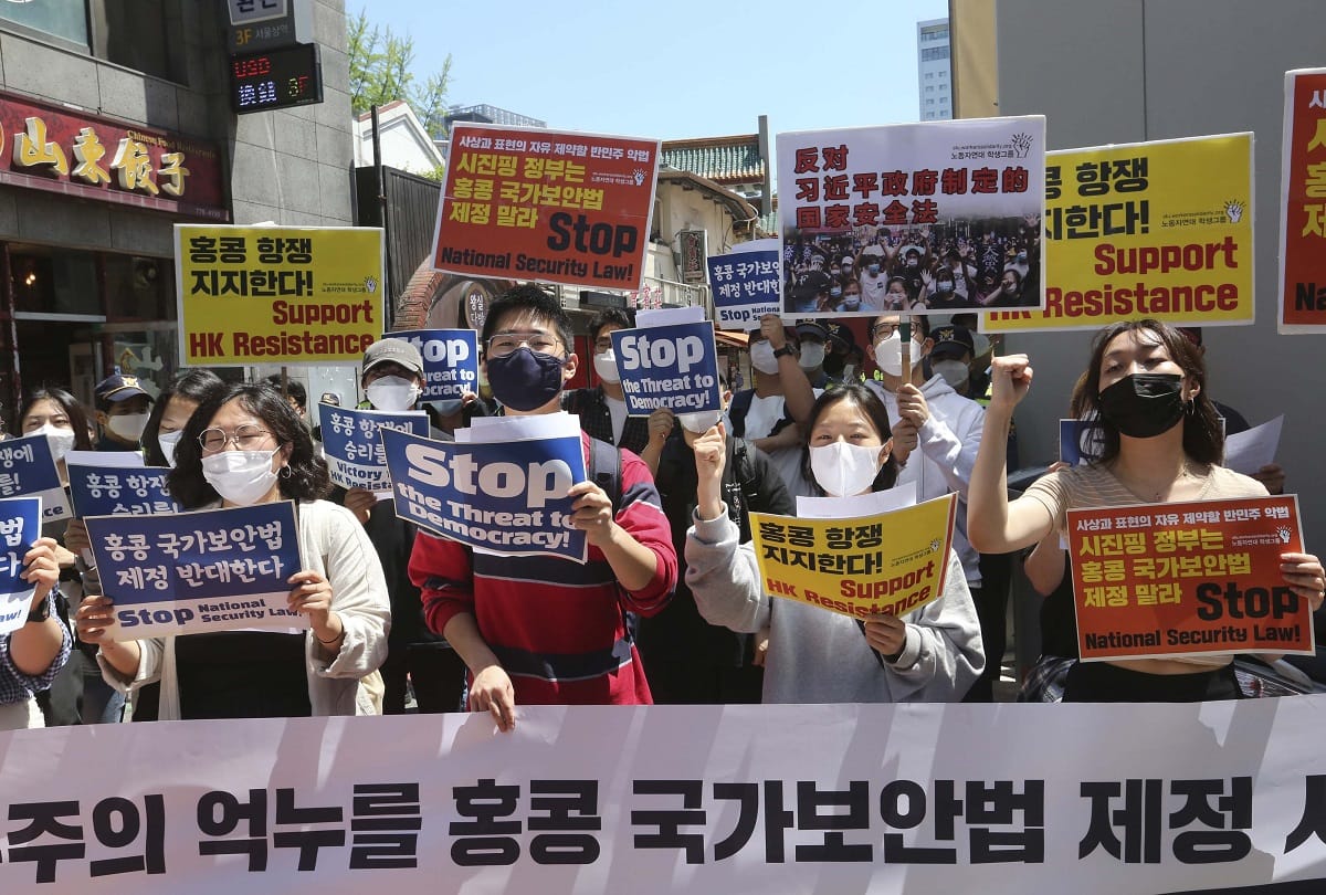 Britain will challenge China's new law on Hong Kong
