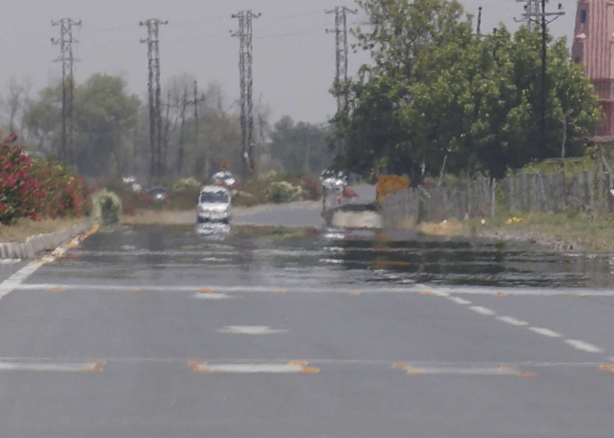 After 10 years, Hisar temperature reached 48 degrees, heat waves scorched