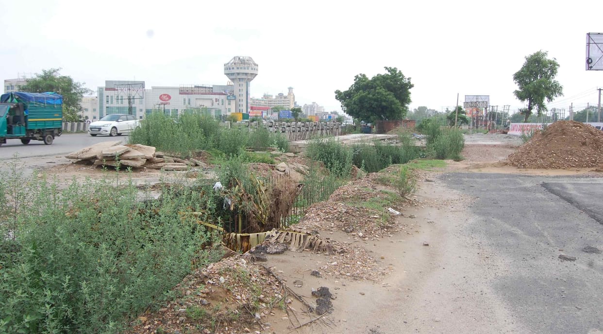 highway construction halted