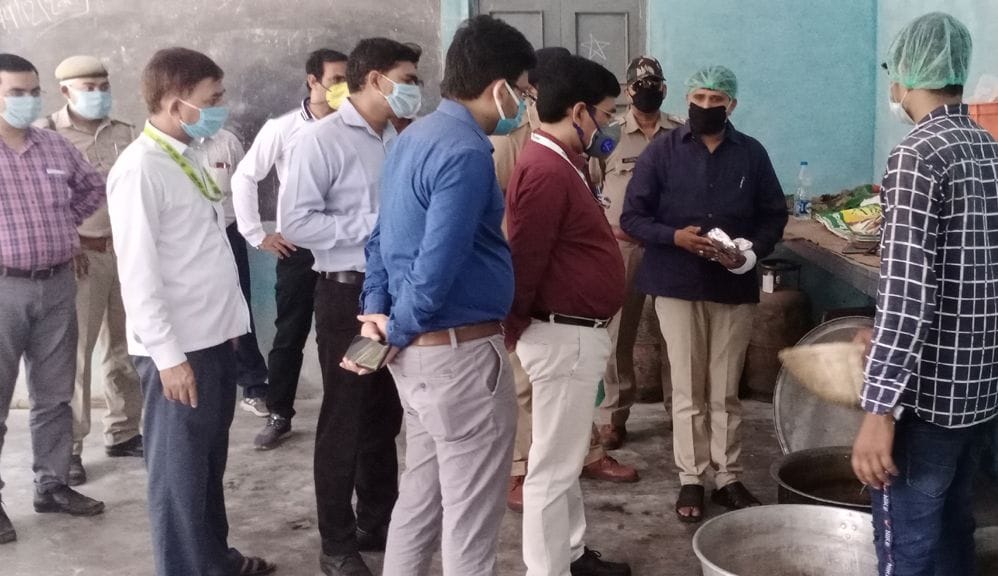 Inspection of restaurants and quarantine centers