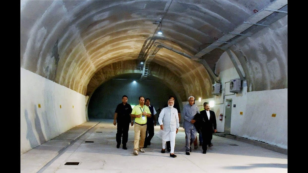 China had an issue with darbuk shyok daulat beg oldi road and srinagar leh Zojila tunnel project