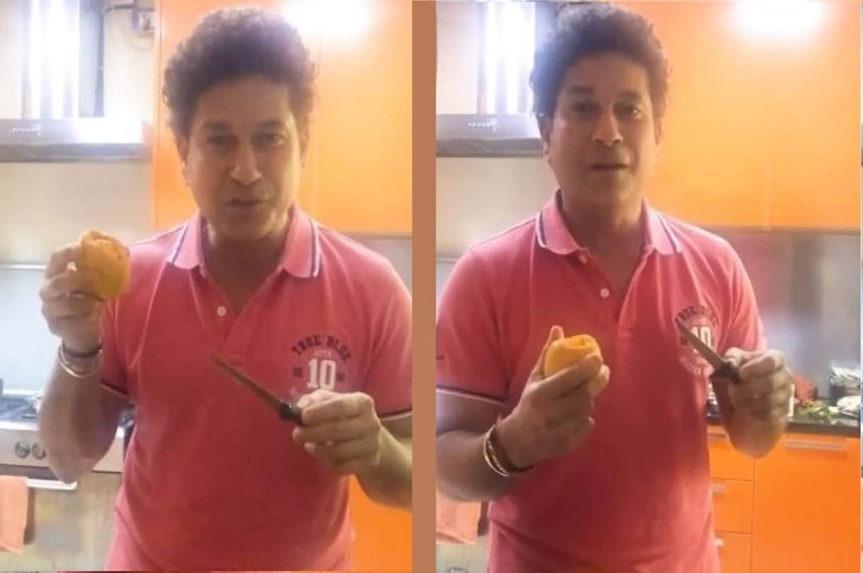 Sachin Tendulkar turns chef, makes Mango Kulfi for wife anjali and family on 25th Marriage Anniversary