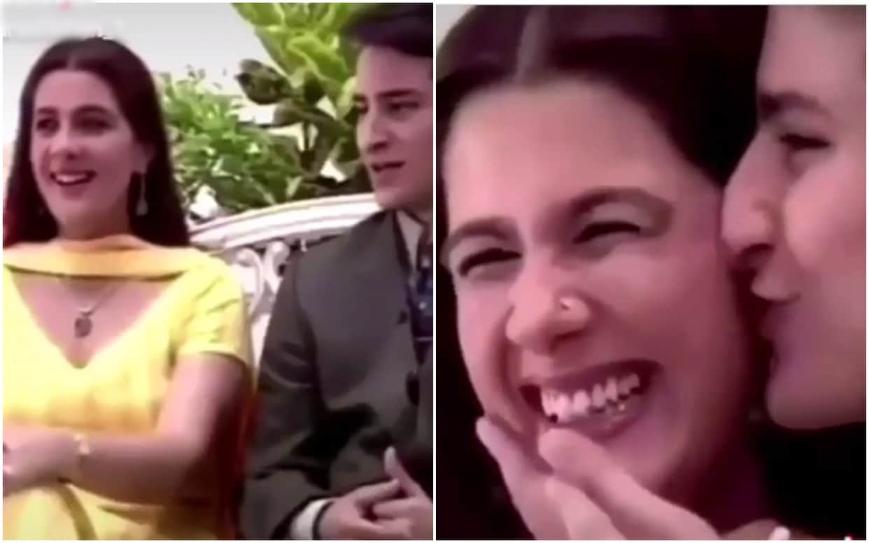 Throwback: When Saif Ali Khan Kisses Amrita Singh On Live Interview