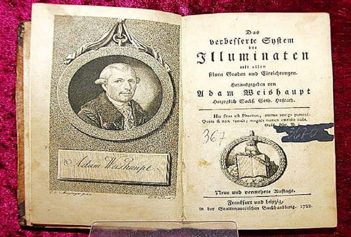 Mystery of Secret society Illuminati founded by Adam Weishaupt 243 years ago