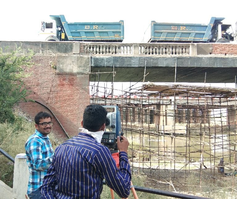 Load testing begins after the repair of the British bridge on initiative of the Union Minister