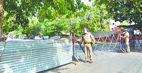 Rampur Bagh was a medical hub till yesterday .. now hotspot
