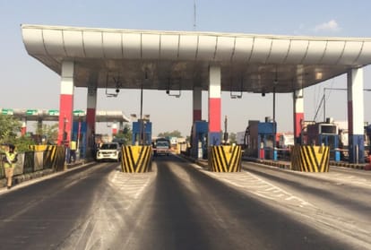 Reduction in number of vehicles passing through Shambhu toll plaza