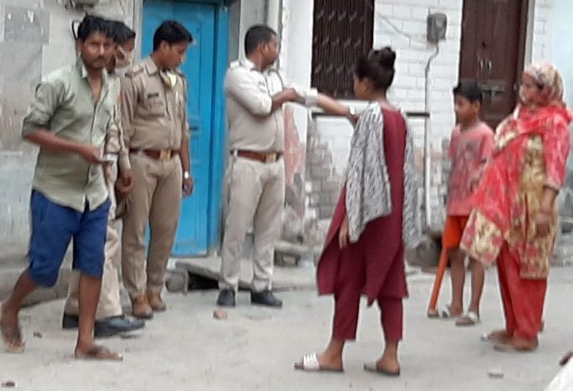 firing, crime, police, vrindavan, mathura