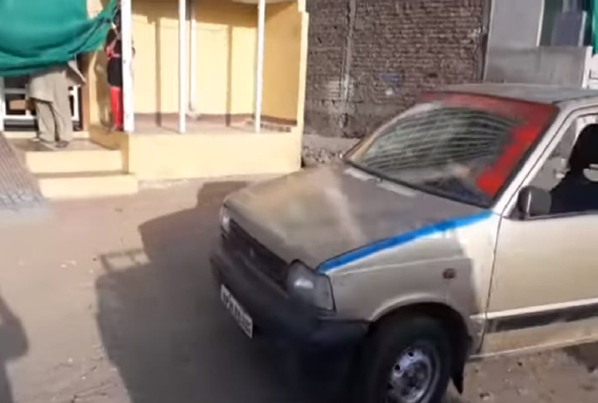Three wheel Maruti Suzuki 800 this modified car avatar you may have never seen