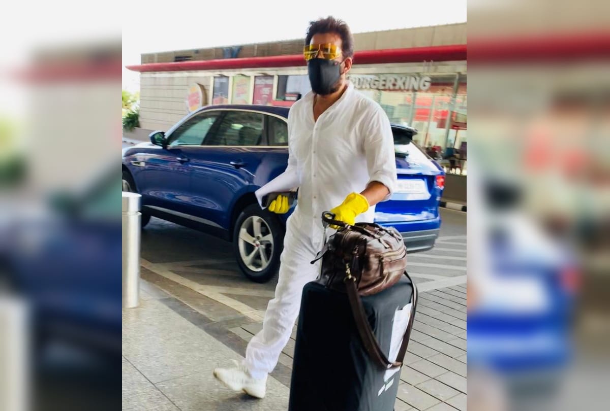 MP Ravi Kishan investigates airport infection prevention due to Coronavirus