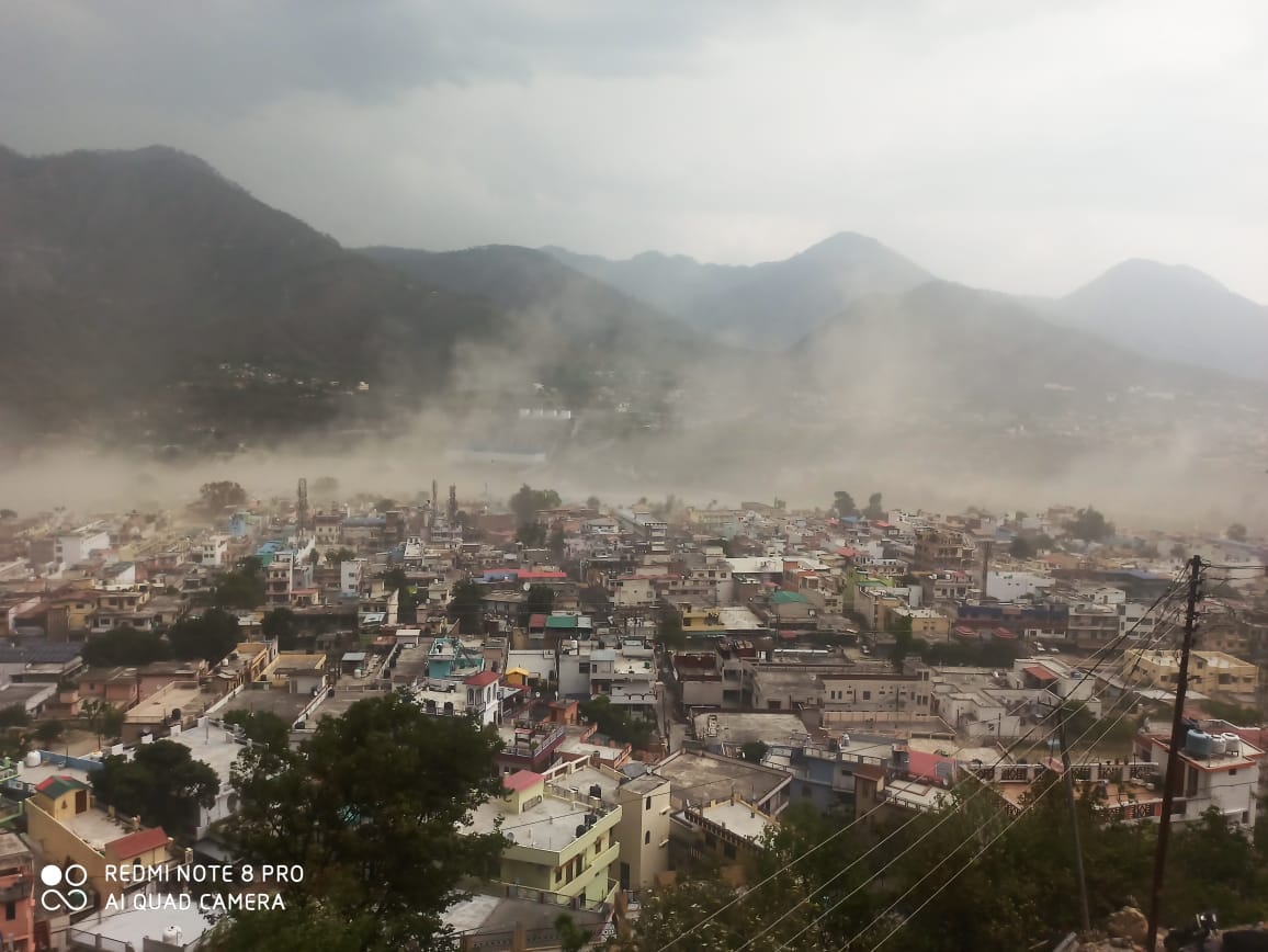 Uttarakhand weather update Today: Temperature Down after Rain in hilly Area And Cloud in plains