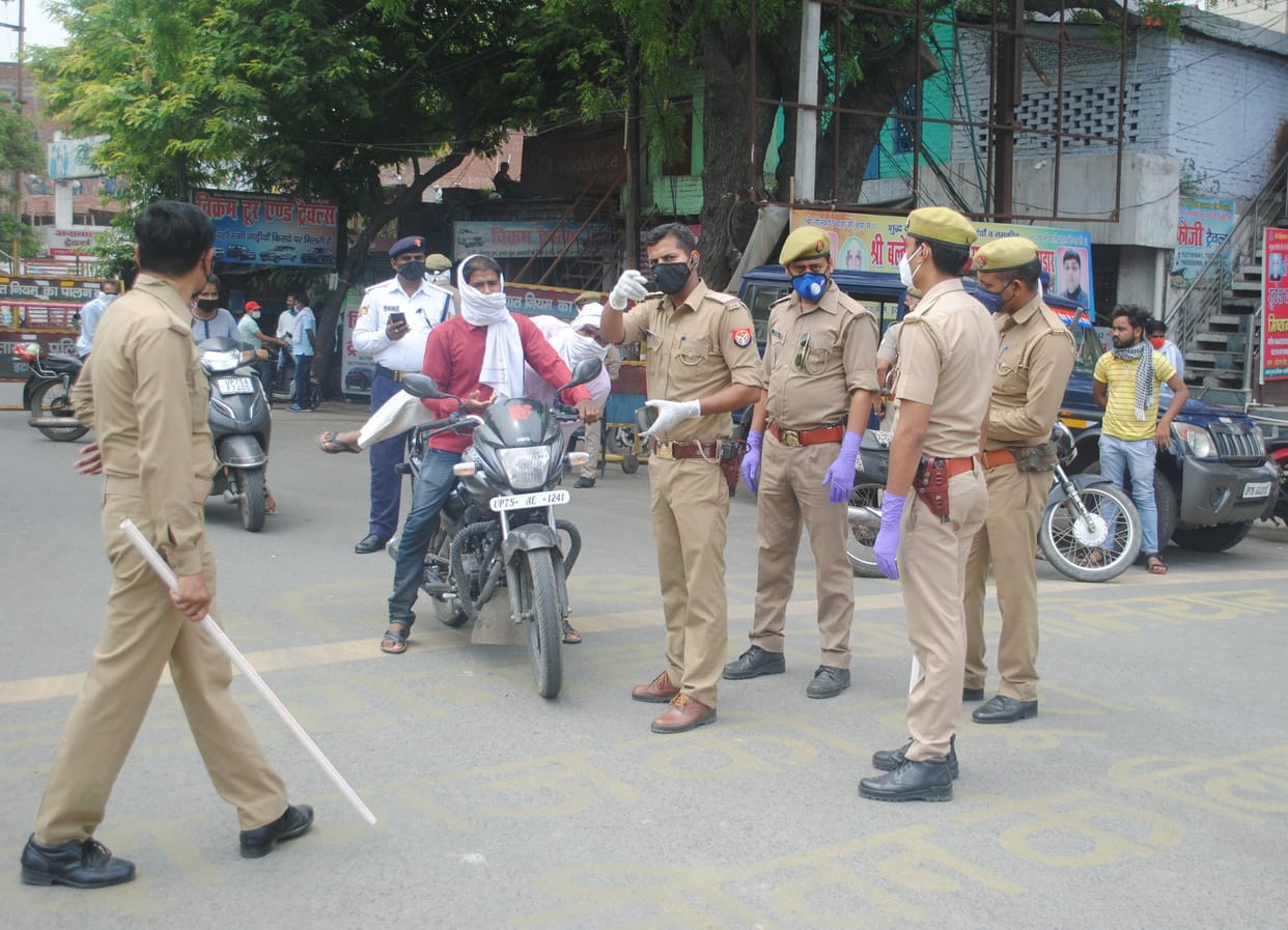 Without masks and two rides, severed challan