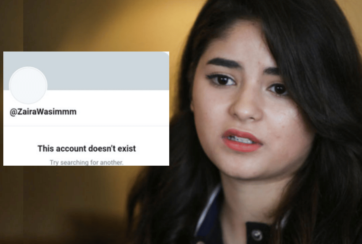 Zaira Wasim deletes her Twitter and Instagram accounts after troll on posting religious verse on locust attack