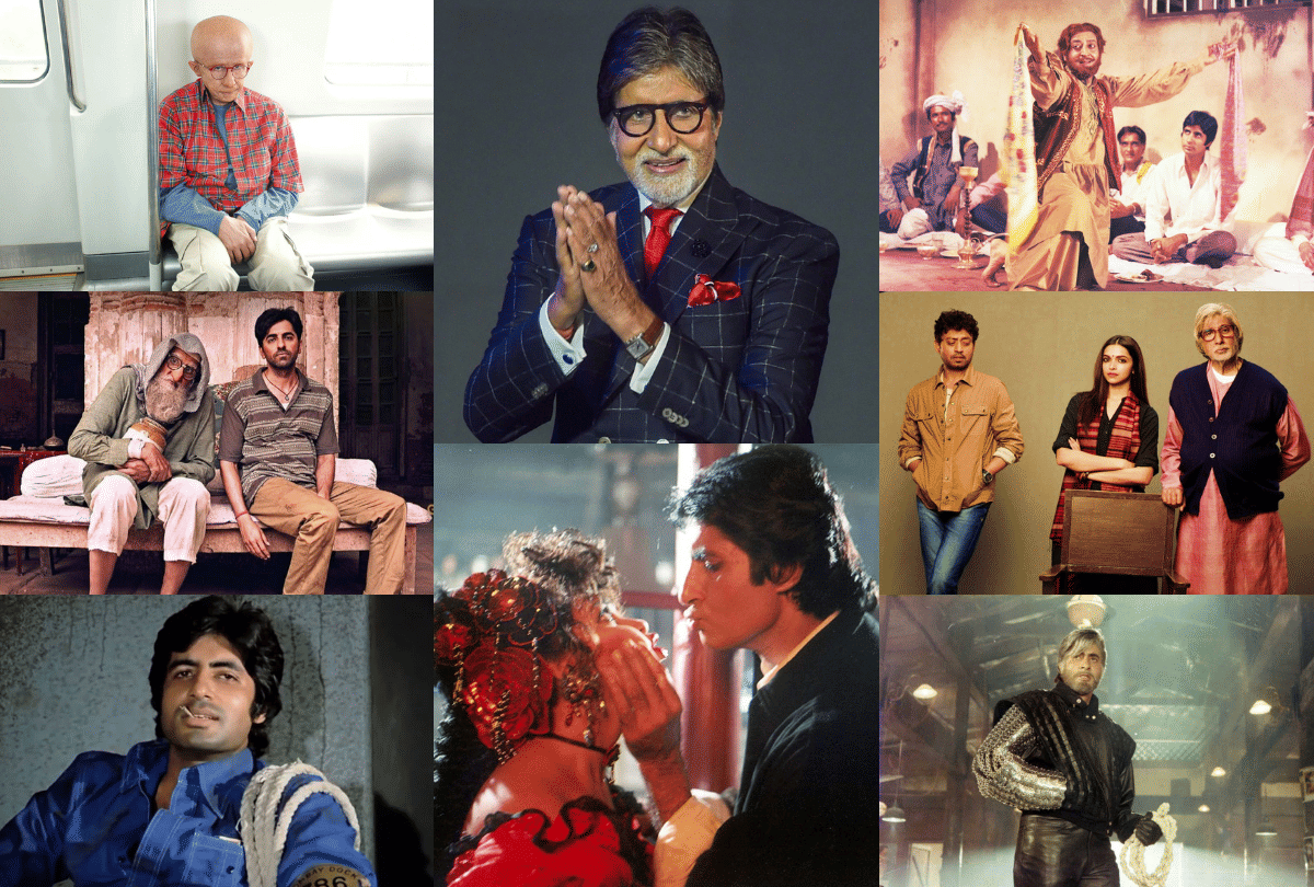 how amitabh bachchan kept changing with times from 60s these six films are proof