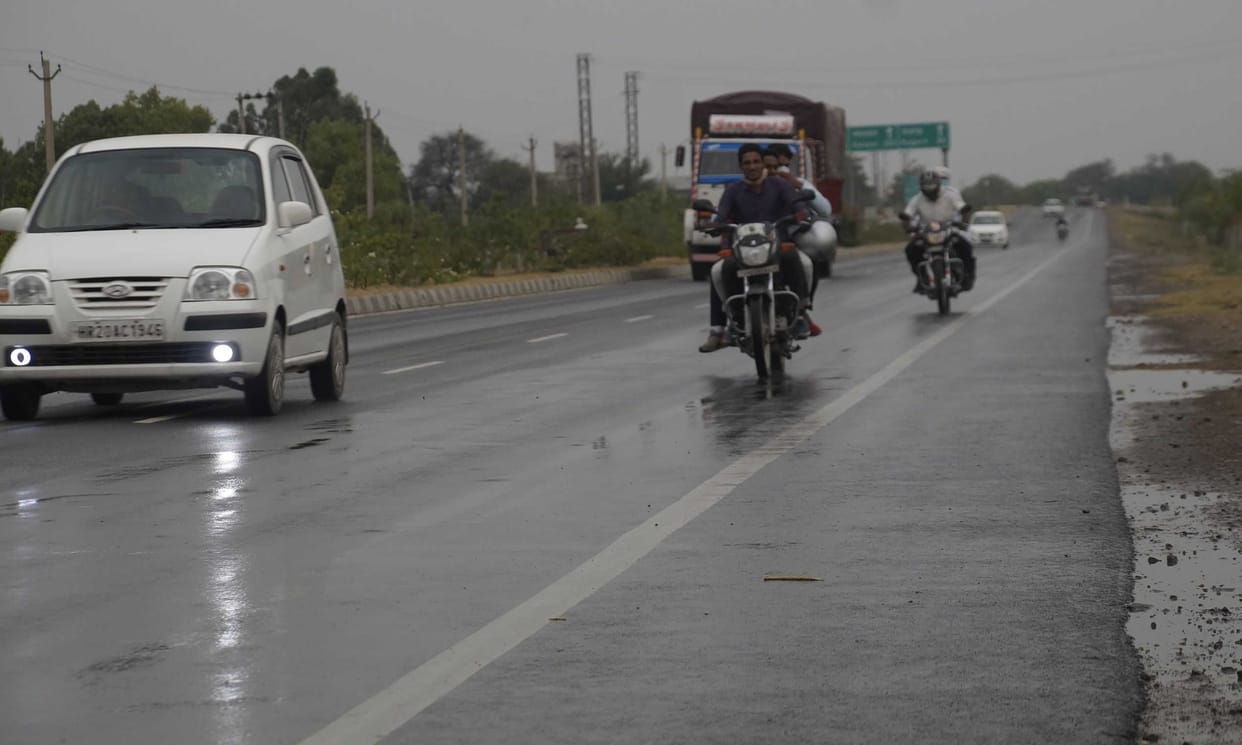 Cloudy all day, rain with strong winds in the evening