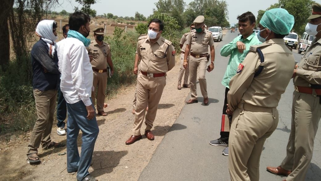 crime, loot, on express, way, mathura