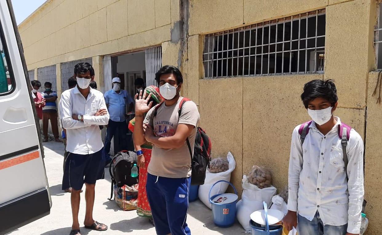 Seven people returned by beating Corona