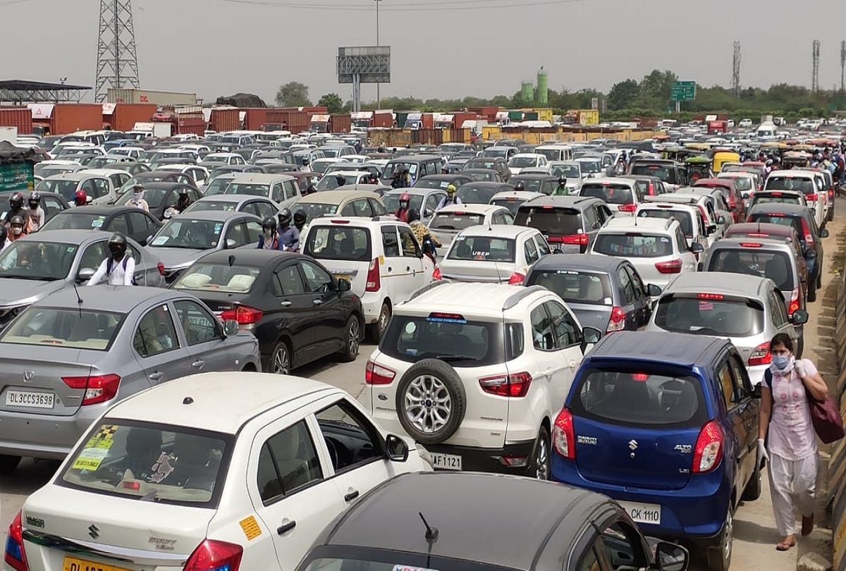 Delhi, UP-Haryana decisions are affected without lockdown on the border