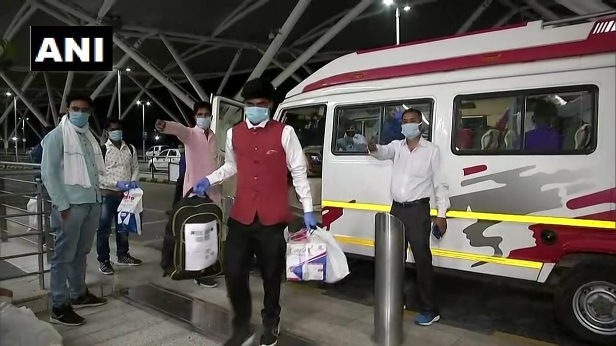 delhi farmer send 10 migrant workers to there home state via plane 
