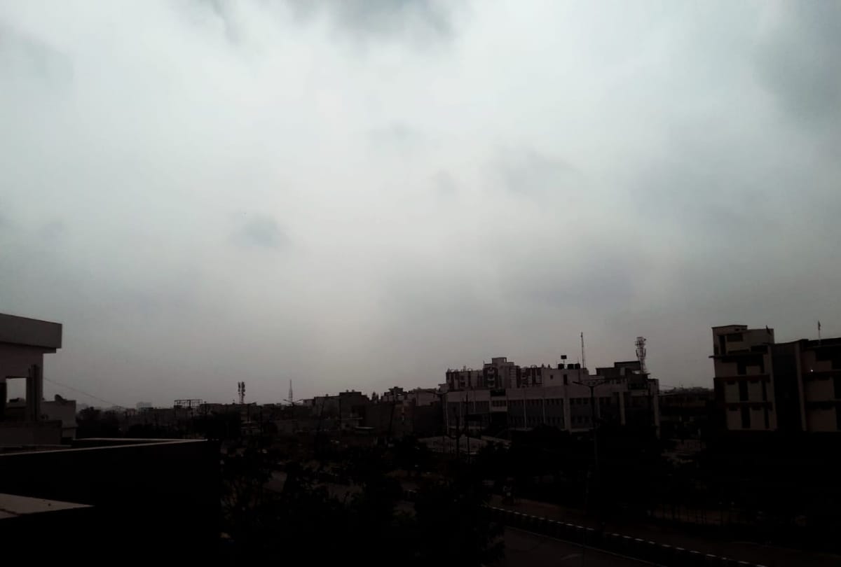 weather report jammu kashmir, Temperature drop