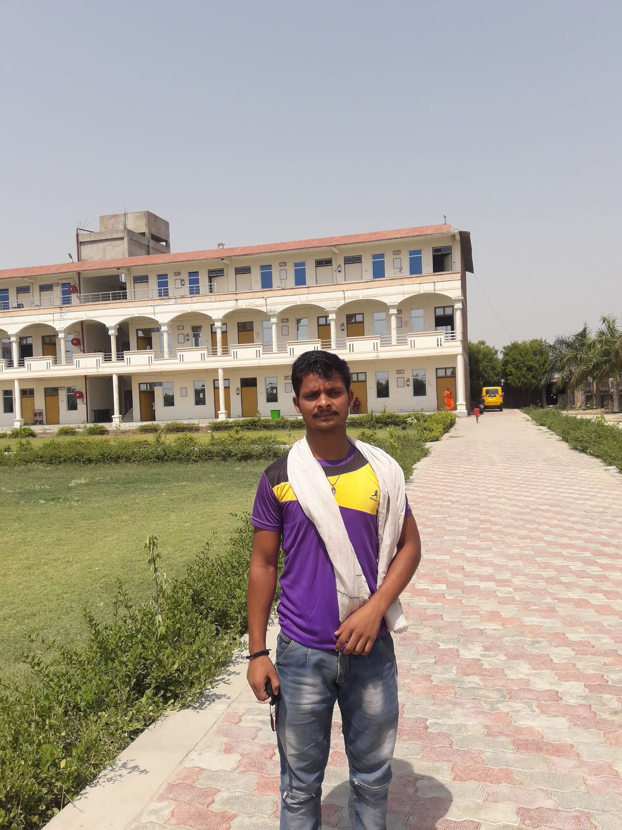Four years after the kidnapping, the young man reached the village in lockdown