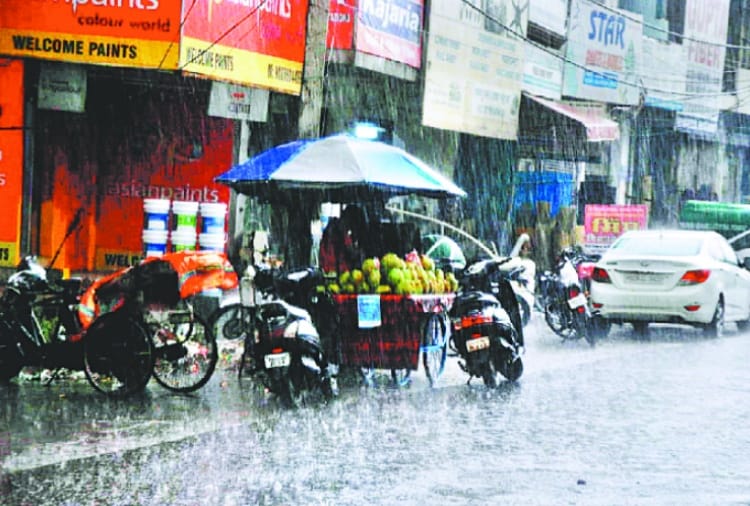 Punjab Weather Update: The temperature dropped in Punjab due to rain and storm