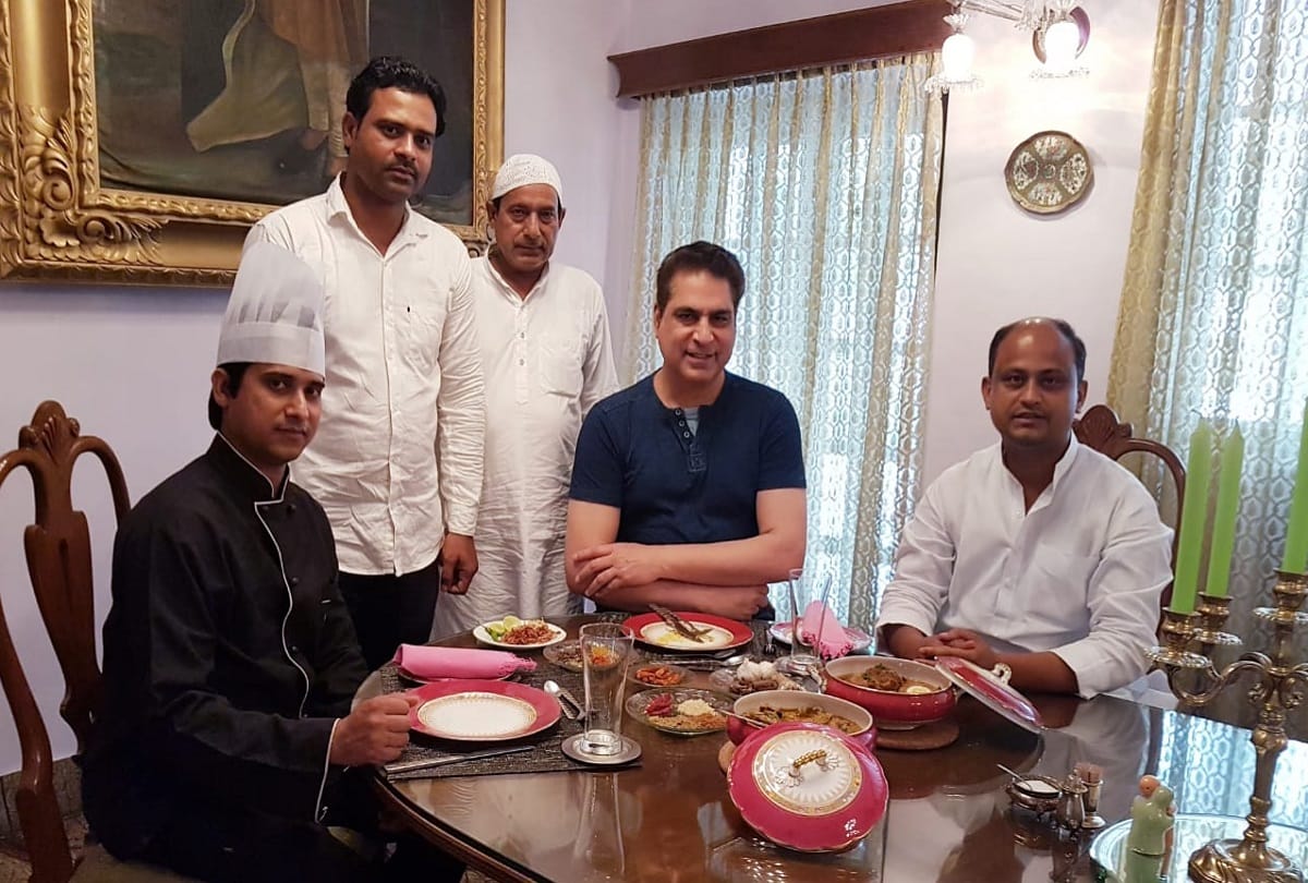 Royal Nargissi Koftas and other foods made in Noor Mahal in rampur