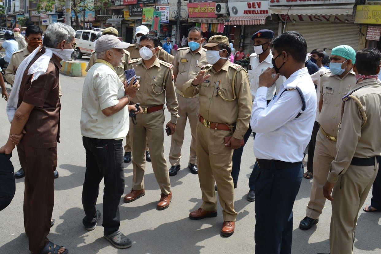 ig inspaction, instraction, to officers, mathura