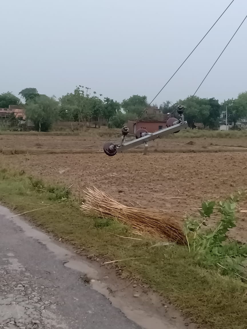 Rain provided relief, storm destroyed electricity supply