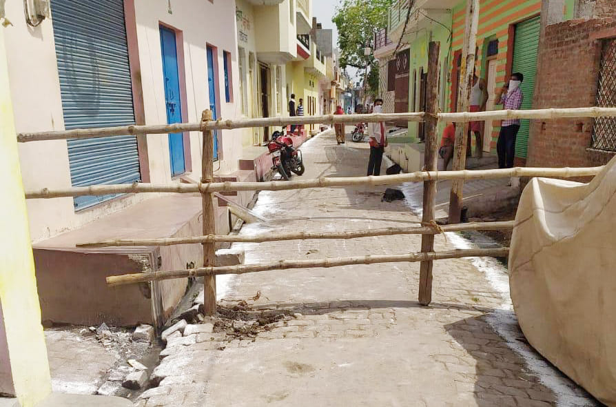 nahru nager became hot spot, baricading at 11 places