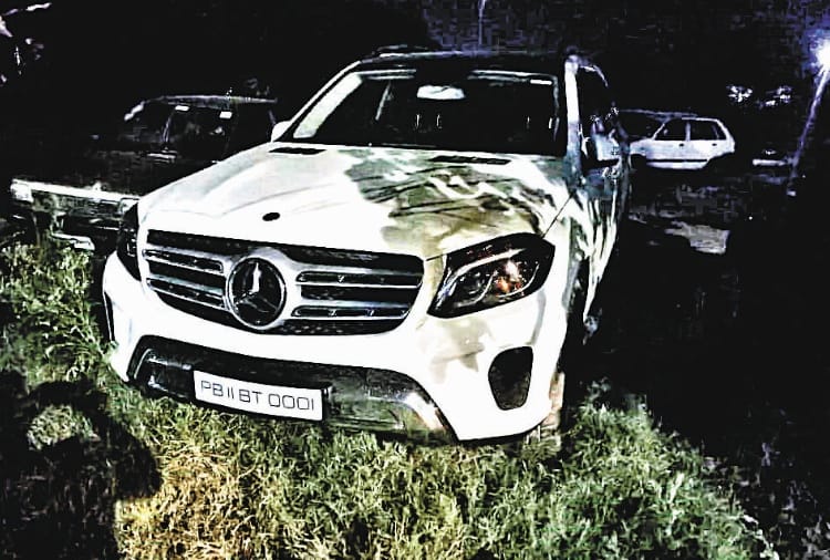 Chandigarh Police seized Car of Punjabi singer