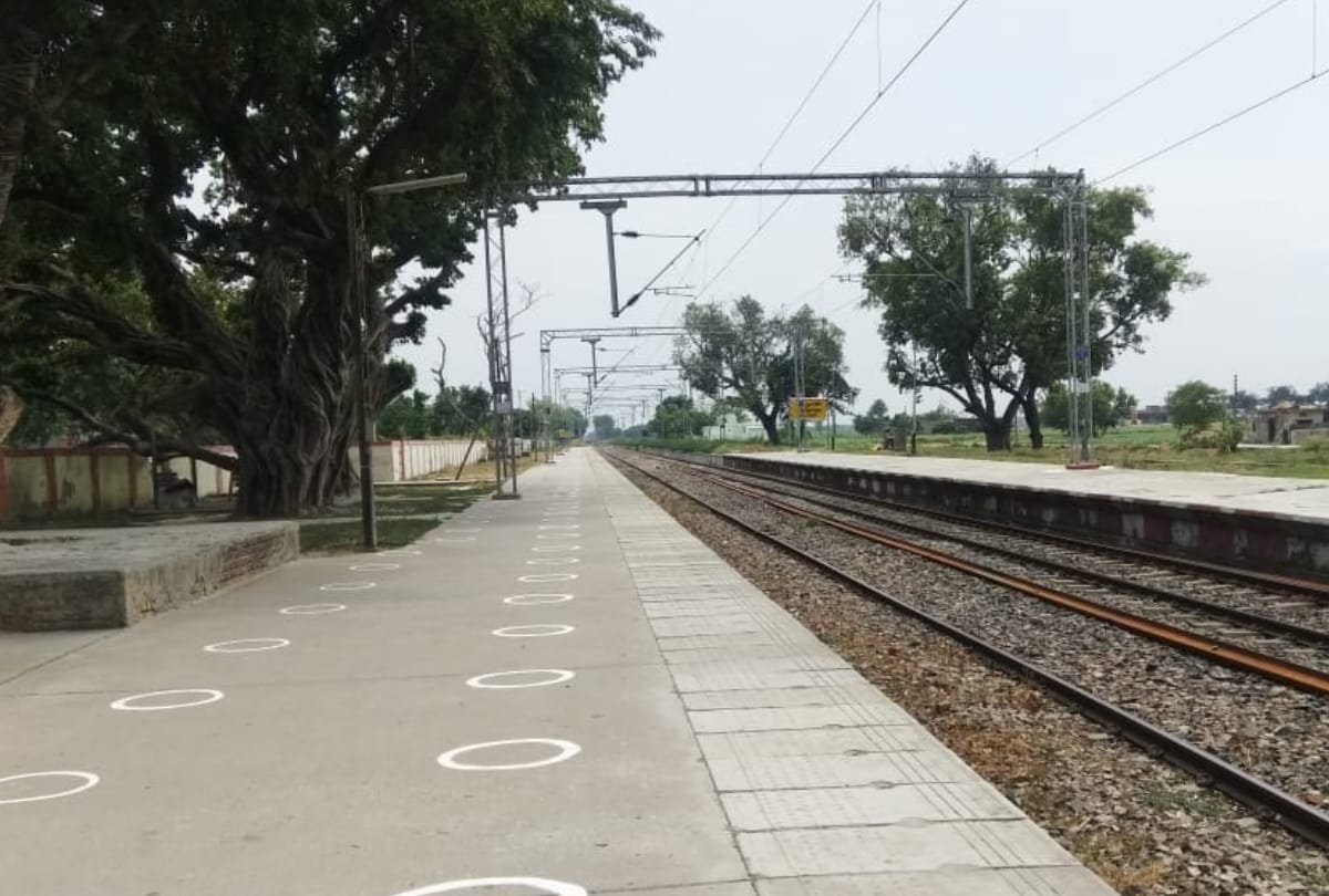 when Mahatma gandhi visited Ghughli railway station maharajganj