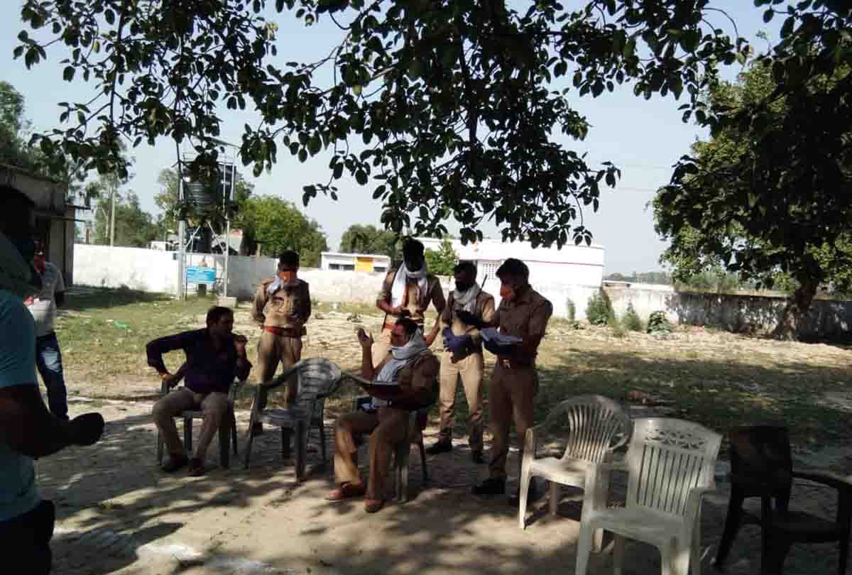 coronavirus in up: Death of corona infected old woman