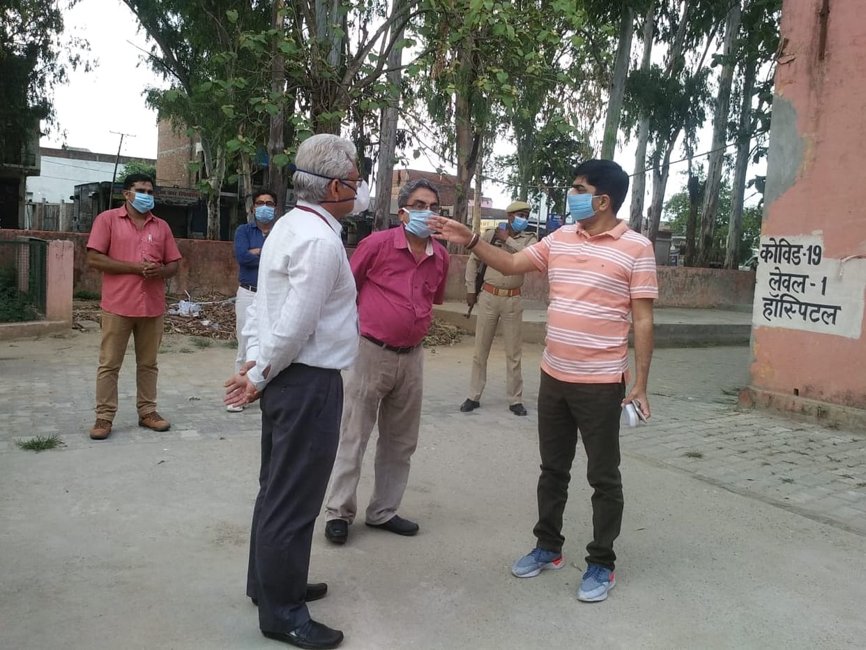 DM expressed displeasure over not getting proper sanitation
